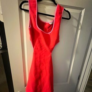 Revolve red mini dress
